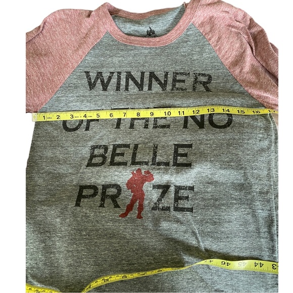 Disney Parks Gaston Beauty and the Beast Baseball Tee Men’s small - Picture 3 of 5